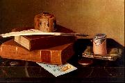 William Michael Harnett Bankers Table oil painting reproduction